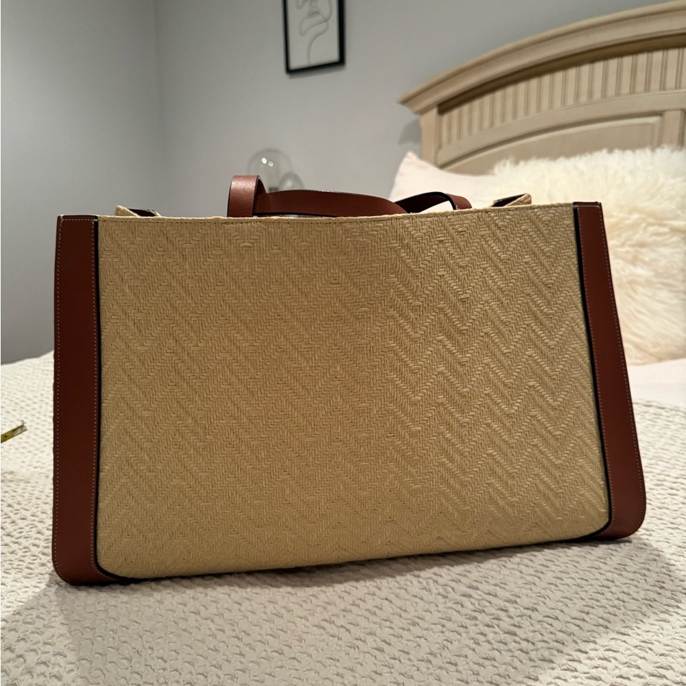 Valentino Garavani wicker tote - Picture 3 of 8
